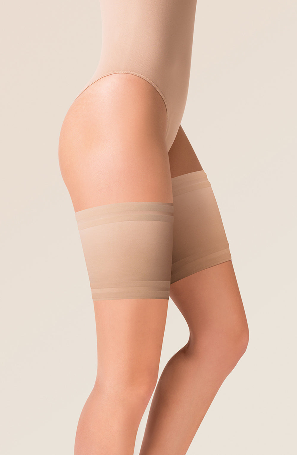 Vibrators, Sex Toy Kits and Sex Toys at Cloud9Adults - Gabriella Satin Thigh Band 510 Beige - Buy Sex Toys Online