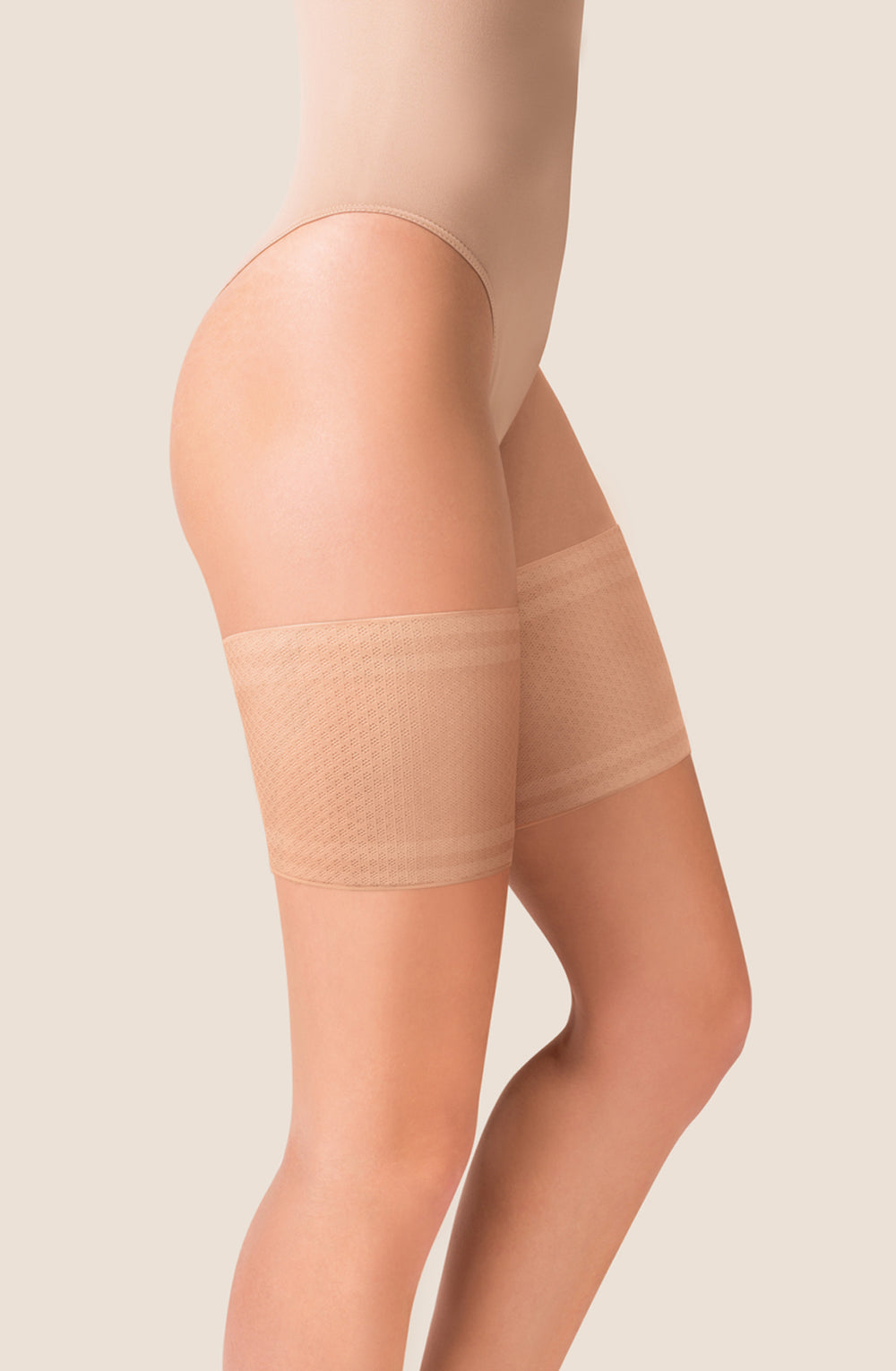 Vibrators, Sex Toy Kits and Sex Toys at Cloud9Adults - Gabriella Mesh Thigh Band 511 Beige - Buy Sex Toys Online