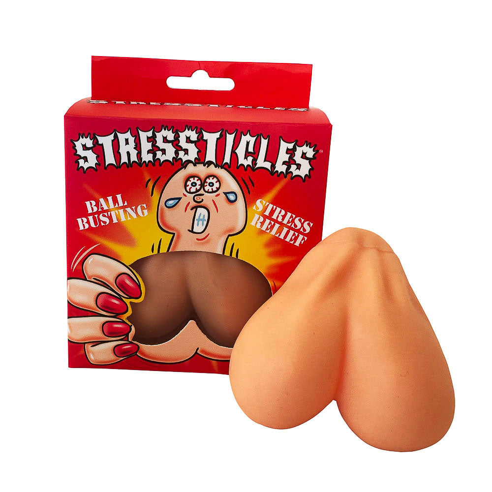 Vibrators, Sex Toy Kits and Sex Toys at Cloud9Adults - Stressticles Ballbusting Stress Reliever - Buy Sex Toys Online