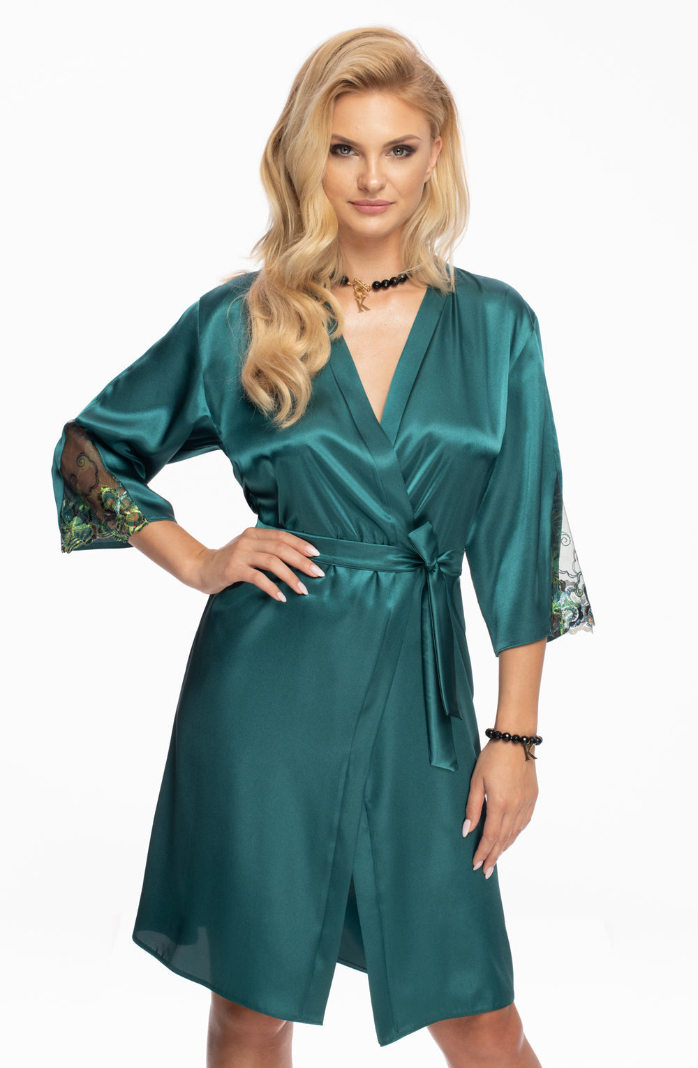 Vibrators, Sex Toy Kits and Sex Toys at Cloud9Adults - Irall Nikita Dressing Gown Jade - Buy Sex Toys Online