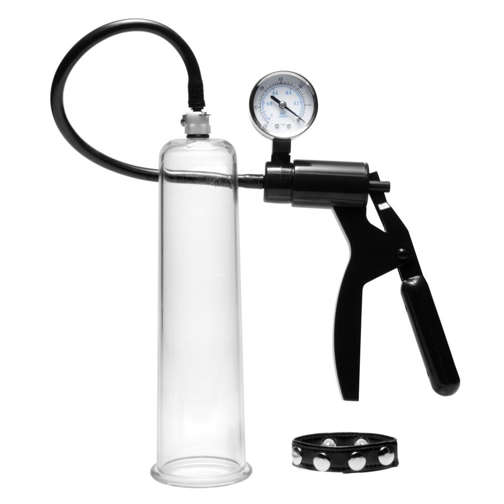 Vibrators, Sex Toy Kits and Sex Toys at Cloud9Adults - Size Matters Advanced Penis Pumping Kit LARGE - Buy Sex Toys Online