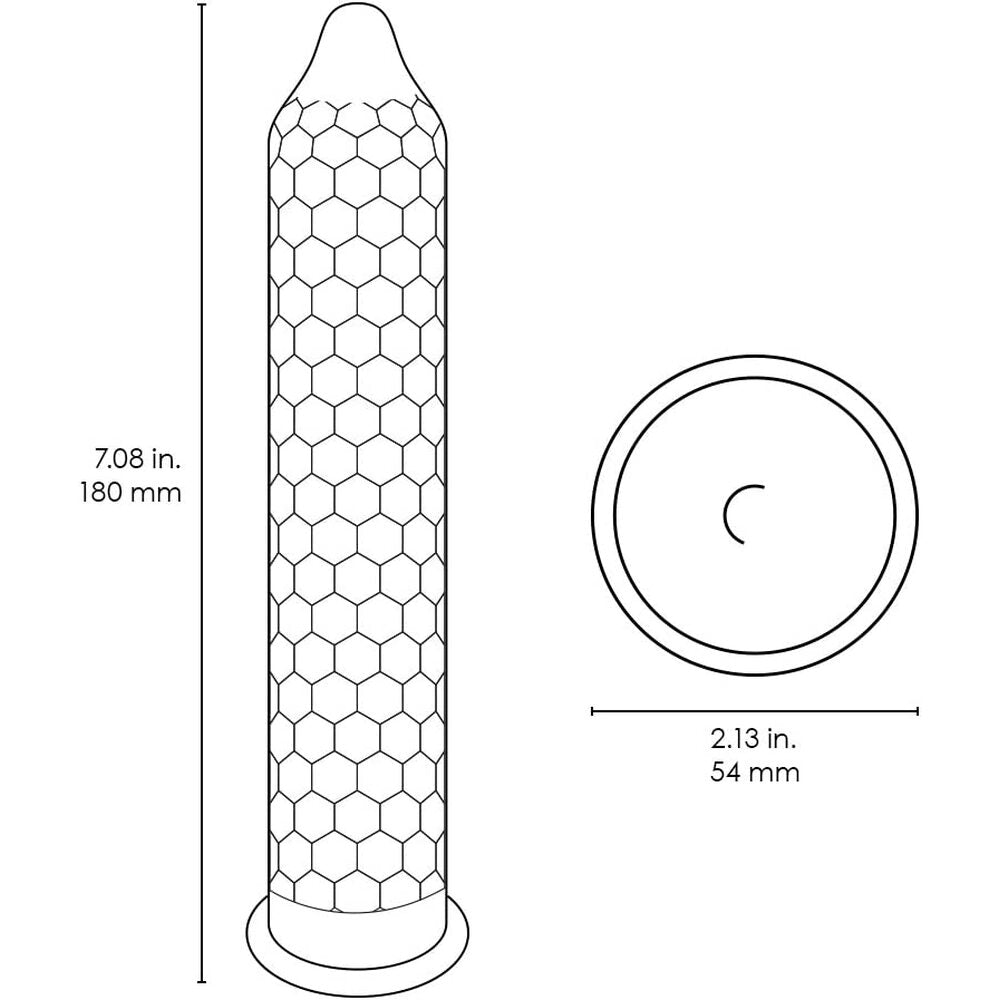 Vibrators, Sex Toy Kits and Sex Toys at Cloud9Adults - Lelo Hex Original Condoms 3 Pack - Buy Sex Toys Online
