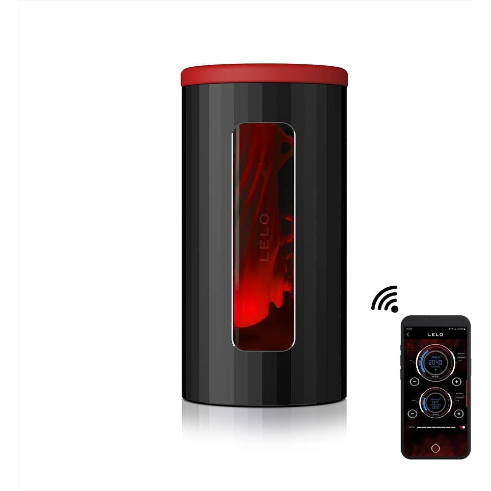 Vibrators, Sex Toy Kits and Sex Toys at Cloud9Adults - Lelo F1S V2X Masturbator Red - Buy Sex Toys Online