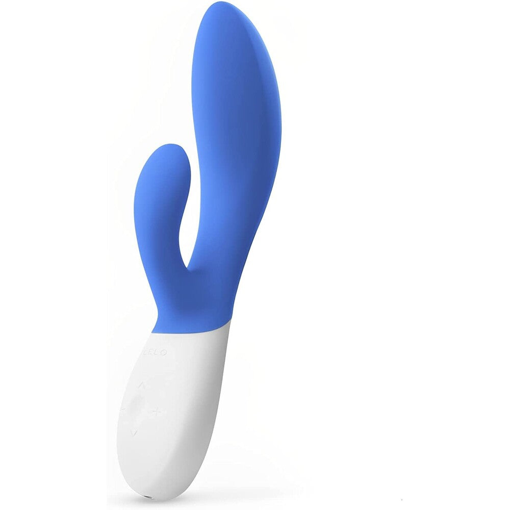 Vibrators, Sex Toy Kits and Sex Toys at Cloud9Adults - Lelo Ina Wave 2 Luxury Rechargeable Vibe Blue - Buy Sex Toys Online