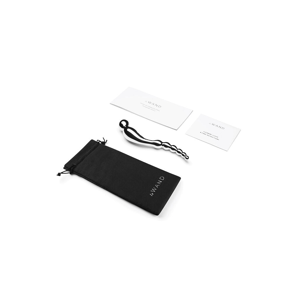 Vibrators, Sex Toy Kits and Sex Toys at Cloud9Adults - Le Wand Swerve Stainless Steel Dildo - Buy Sex Toys Online