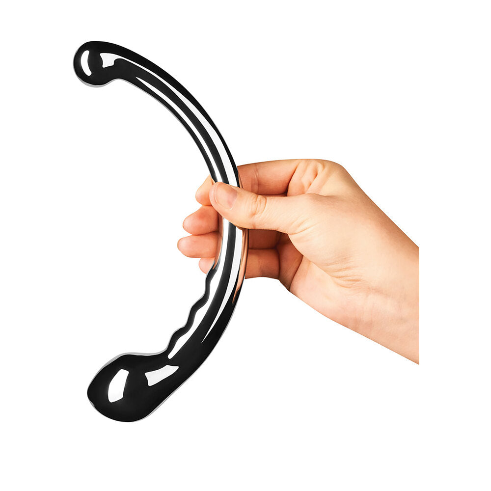 Vibrators, Sex Toy Kits and Sex Toys at Cloud9Adults - Le Wand Hoop Stainless Steel Dildo - Buy Sex Toys Online