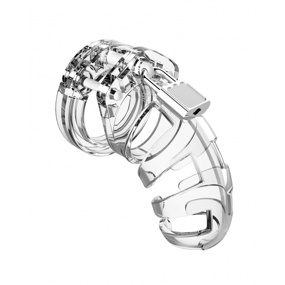 Vibrators, Sex Toy Kits and Sex Toys at Cloud9Adults - Man Cage 02 Male 3.5 Inch Clear Chastity Cage - Buy Sex Toys Online
