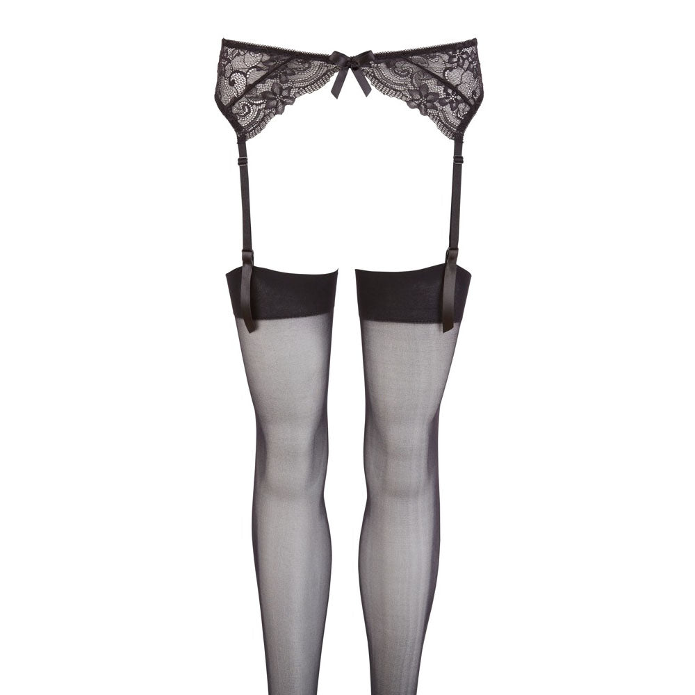 Vibrators, Sex Toy Kits and Sex Toys at Cloud9Adults - Suspender Set Black - Buy Sex Toys Online