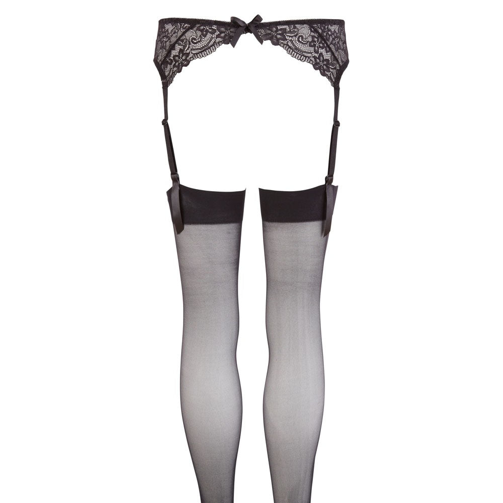 Vibrators, Sex Toy Kits and Sex Toys at Cloud9Adults - Suspender Set Black - Buy Sex Toys Online
