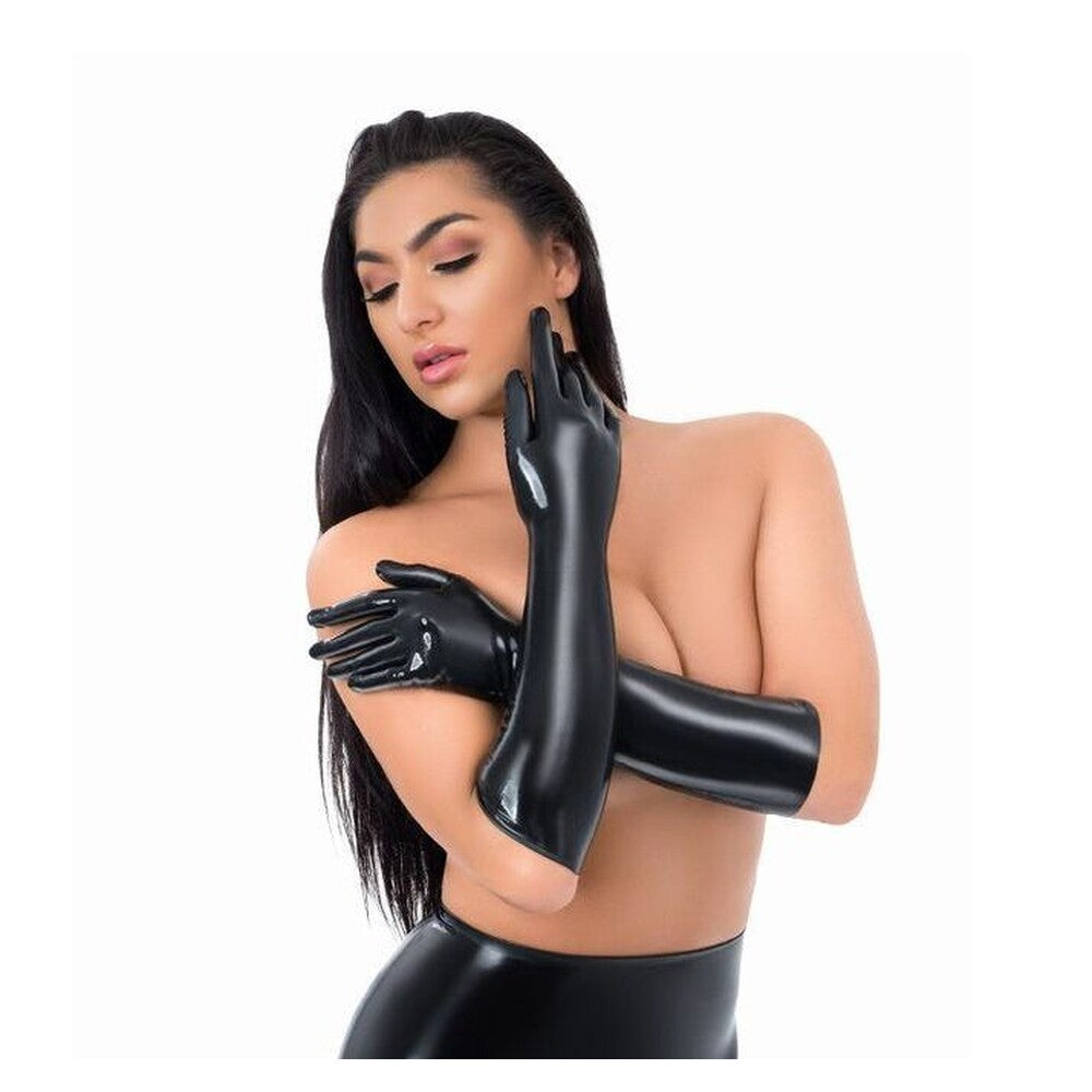 Vibrators, Sex Toy Kits and Sex Toys at Cloud9Adults - Me You Us Latex Full Length Glove - Buy Sex Toys Online
