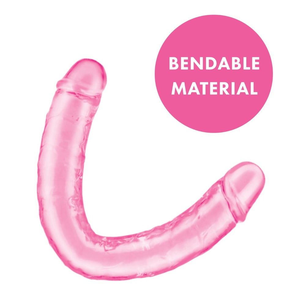 Vibrators, Sex Toy Kits and Sex Toys at Cloud9Adults - Me You Us Ultra Double Dildo 12 Inches Pink - Buy Sex Toys Online