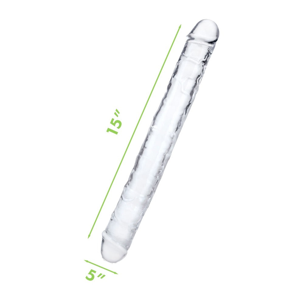Vibrators, Sex Toy Kits and Sex Toys at Cloud9Adults - Me You Us Ultra Double Dildo 15 Inches - Buy Sex Toys Online