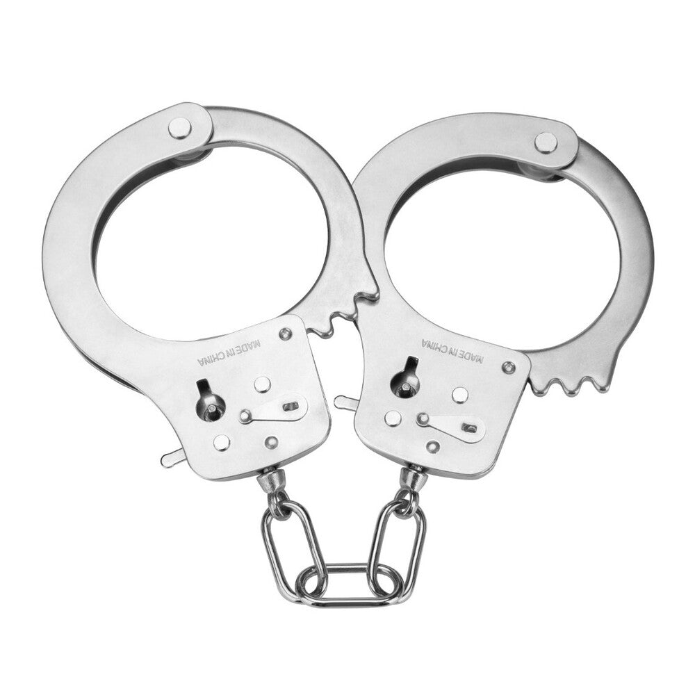 Vibrators, Sex Toy Kits and Sex Toys at Cloud9Adults - Me You Us Premium Heavy Duty Metal Bondage Handcuffs - Buy Sex Toys Online