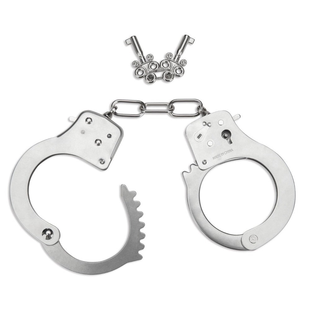 Vibrators, Sex Toy Kits and Sex Toys at Cloud9Adults - Me You Us Premium Heavy Duty Metal Bondage Handcuffs - Buy Sex Toys Online