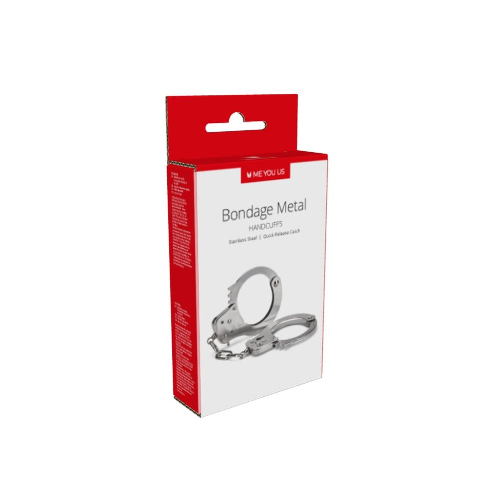 Vibrators, Sex Toy Kits and Sex Toys at Cloud9Adults - Me You Us Premium Heavy Duty Metal Bondage Handcuffs - Buy Sex Toys Online
