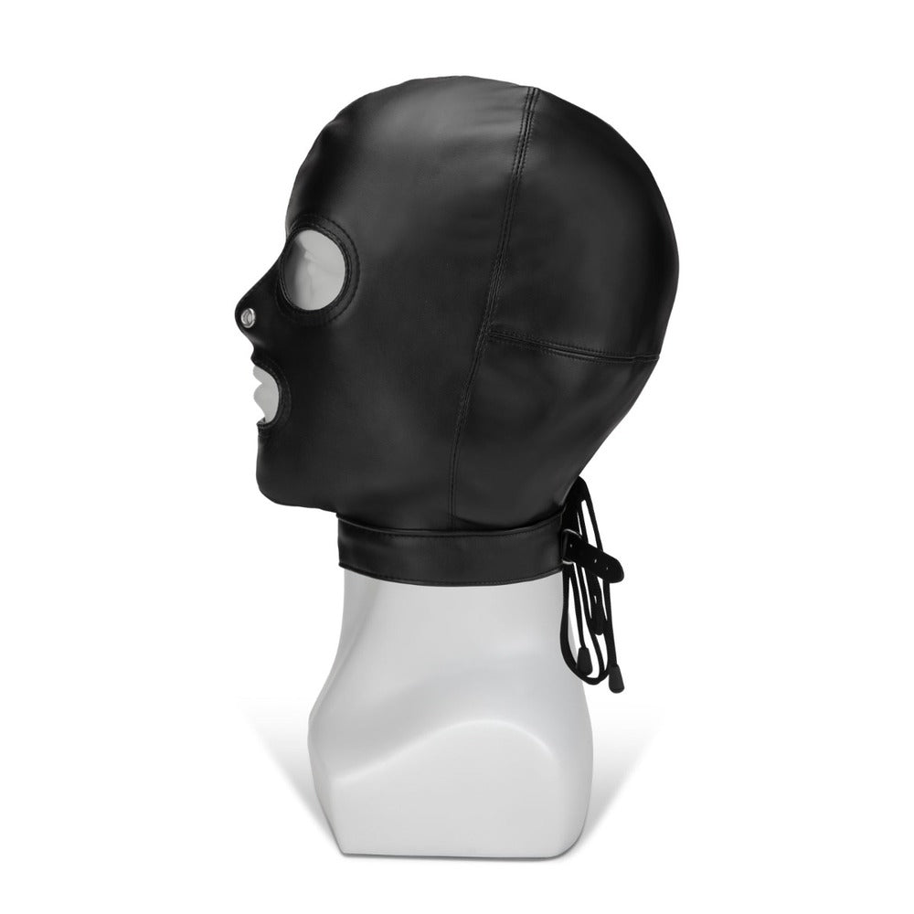 Vibrators, Sex Toy Kits and Sex Toys at Cloud9Adults - Me You Us Black Hood With Eyes Nose Mouth - Buy Sex Toys Online