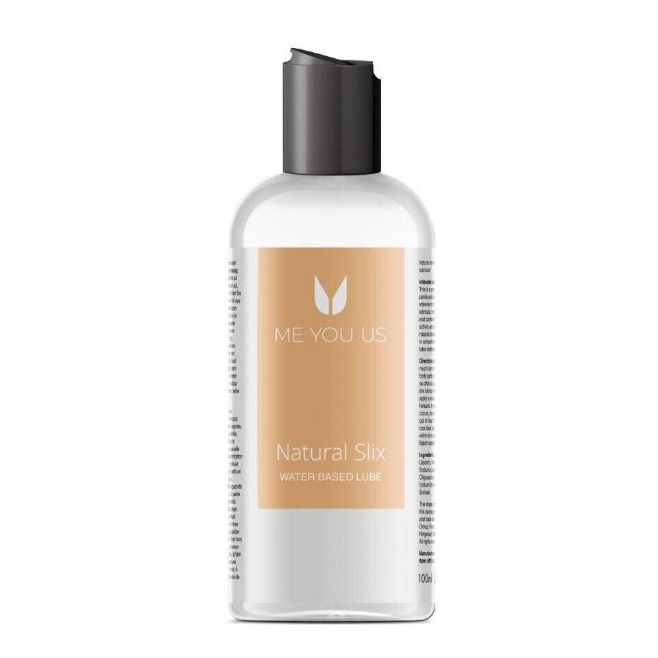 Vibrators, Sex Toy Kits and Sex Toys at Cloud9Adults - Me You Us Natural Slix Water Based Lube 100ml - Buy Sex Toys Online