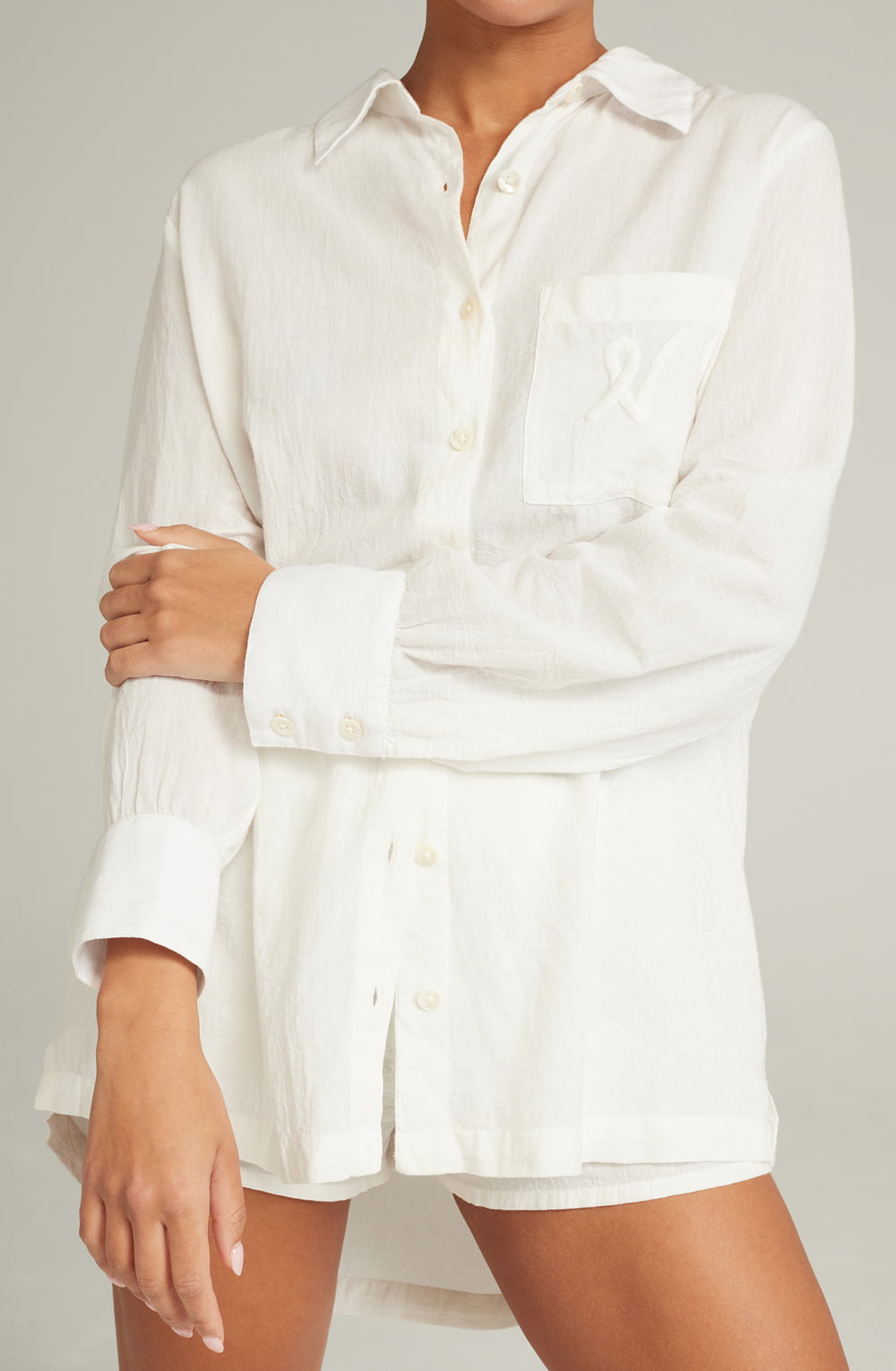 Vibrators, Sex Toy Kits and Sex Toys at Cloud9Adults - The Midi Shirt Organic Cotton White - Buy Sex Toys Online