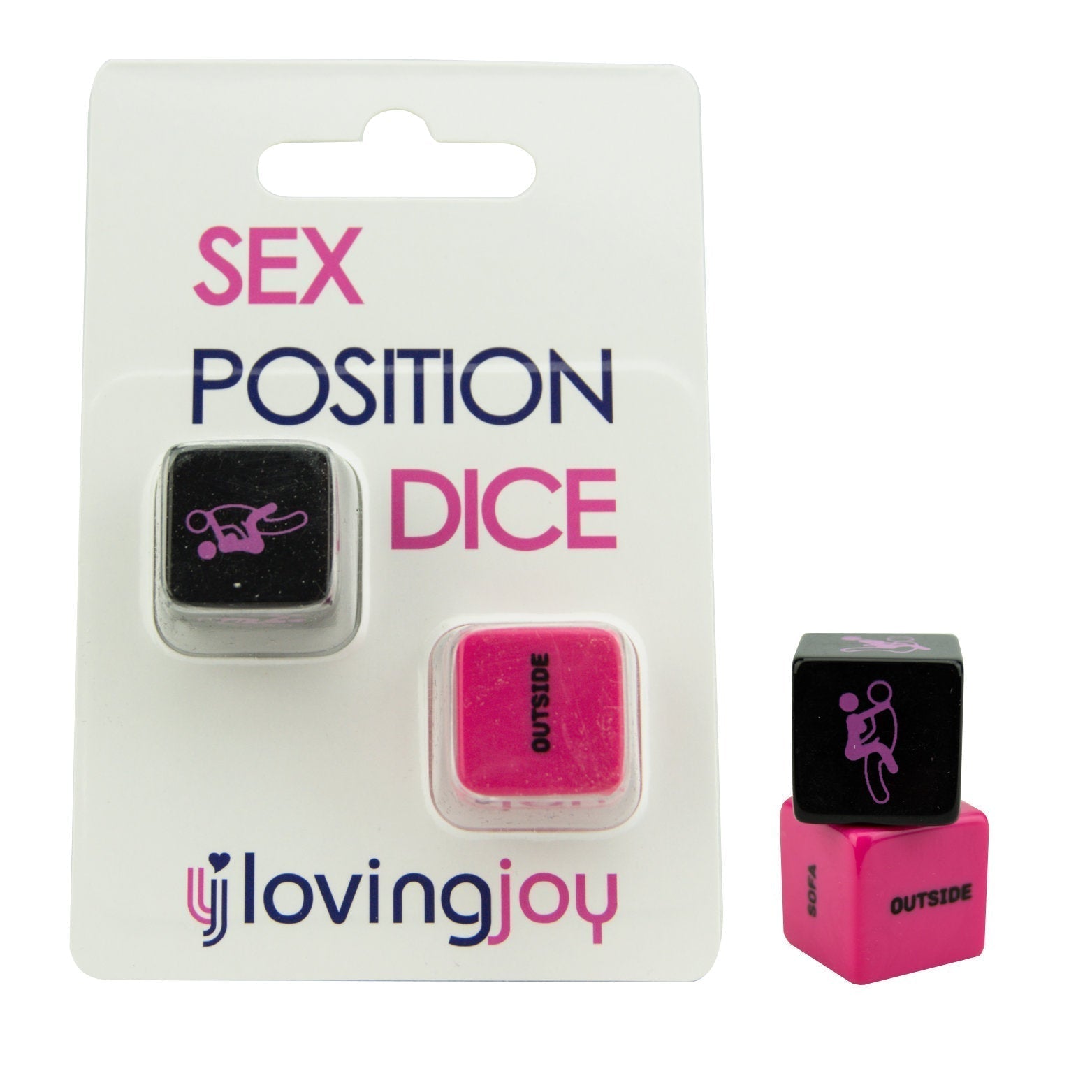 Vibrators, Sex Toy Kits and Sex Toys at Cloud9Adults - Loving Joy Sex Position Dice - Buy Sex Toys Online