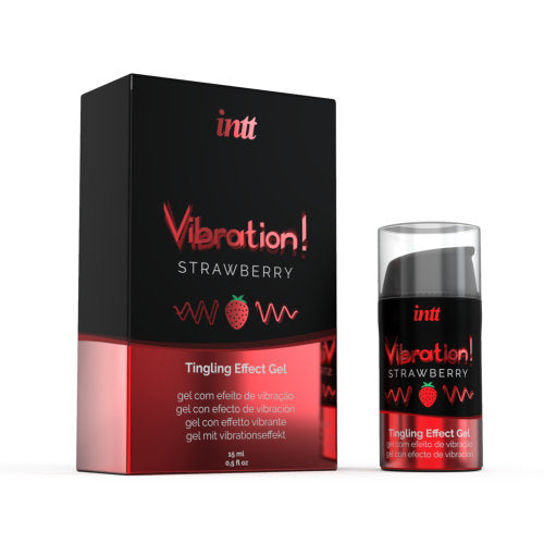 Vibrators, Sex Toy Kits and Sex Toys at Cloud9Adults - Intt Vibration Strawberry Flavour Liquid Vibrator - Buy Sex Toys Online