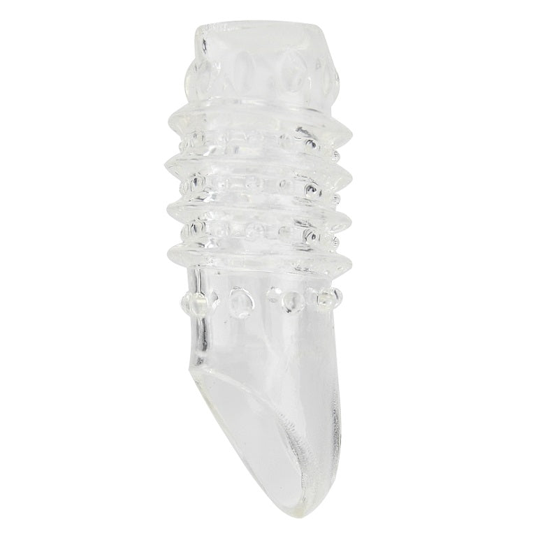 Vibrators, Sex Toy Kits and Sex Toys at Cloud9Adults - Rev-Sleeves Textured Penis Sleeve with Ball Loop - Buy Sex Toys Online
