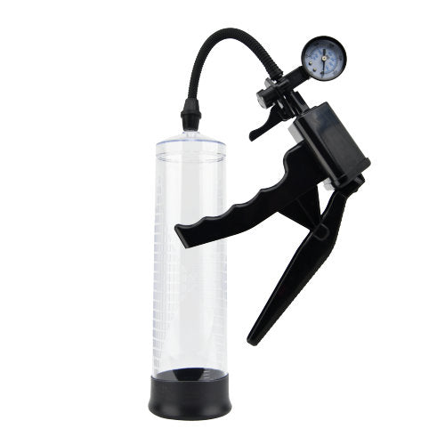 Vibrators, Sex Toy Kits and Sex Toys at Cloud9Adults - Rev-Pump Gauge Pistol Grip Penis Pump - Buy Sex Toys Online