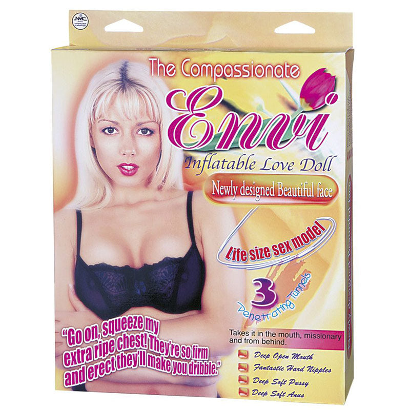 Vibrators, Sex Toy Kits and Sex Toys at Cloud9Adults - Envi Inflatable Doll - Buy Sex Toys Online