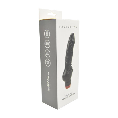 Vibrators, Sex Toy Kits and Sex Toys at Cloud9Adults - Loving Joy Bully Boy Realistic Vibrator Black - Buy Sex Toys Online