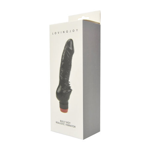 Vibrators, Sex Toy Kits and Sex Toys at Cloud9Adults - Loving Joy Bully Boy Realistic Vibrator Black - Buy Sex Toys Online