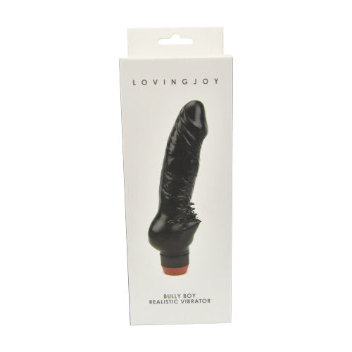 Vibrators, Sex Toy Kits and Sex Toys at Cloud9Adults - Loving Joy Bully Boy Realistic Vibrator Black - Buy Sex Toys Online
