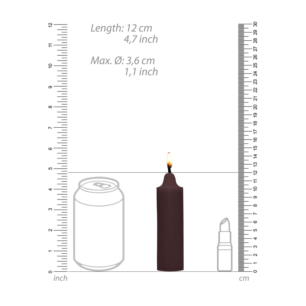 Vibrators, Sex Toy Kits and Sex Toys at Cloud9Adults - Ouch Wax Play Candle Chocolate Scented - Buy Sex Toys Online