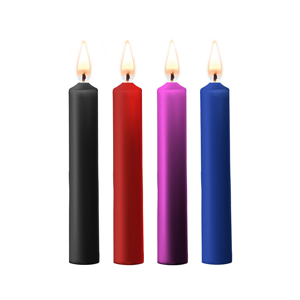 Vibrators, Sex Toy Kits and Sex Toys at Cloud9Adults - Teasing Wax Candles 4 Pack Small - Buy Sex Toys Online