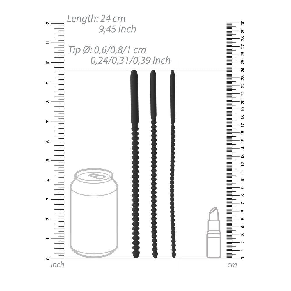Vibrators, Sex Toy Kits and Sex Toys at Cloud9Adults - Ouch Silicone Dilator Set - Buy Sex Toys Online