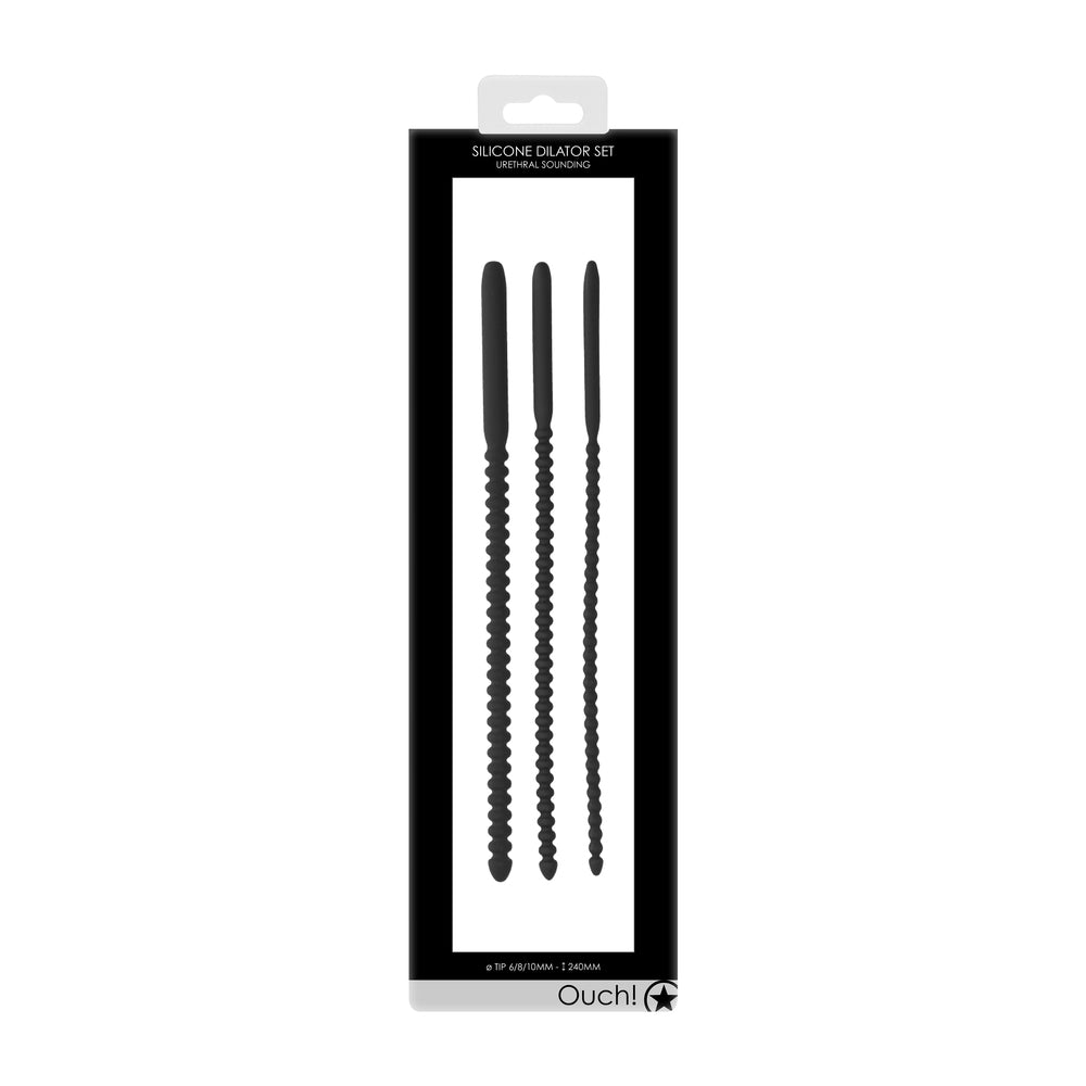 Vibrators, Sex Toy Kits and Sex Toys at Cloud9Adults - Ouch Silicone Dilator Set - Buy Sex Toys Online
