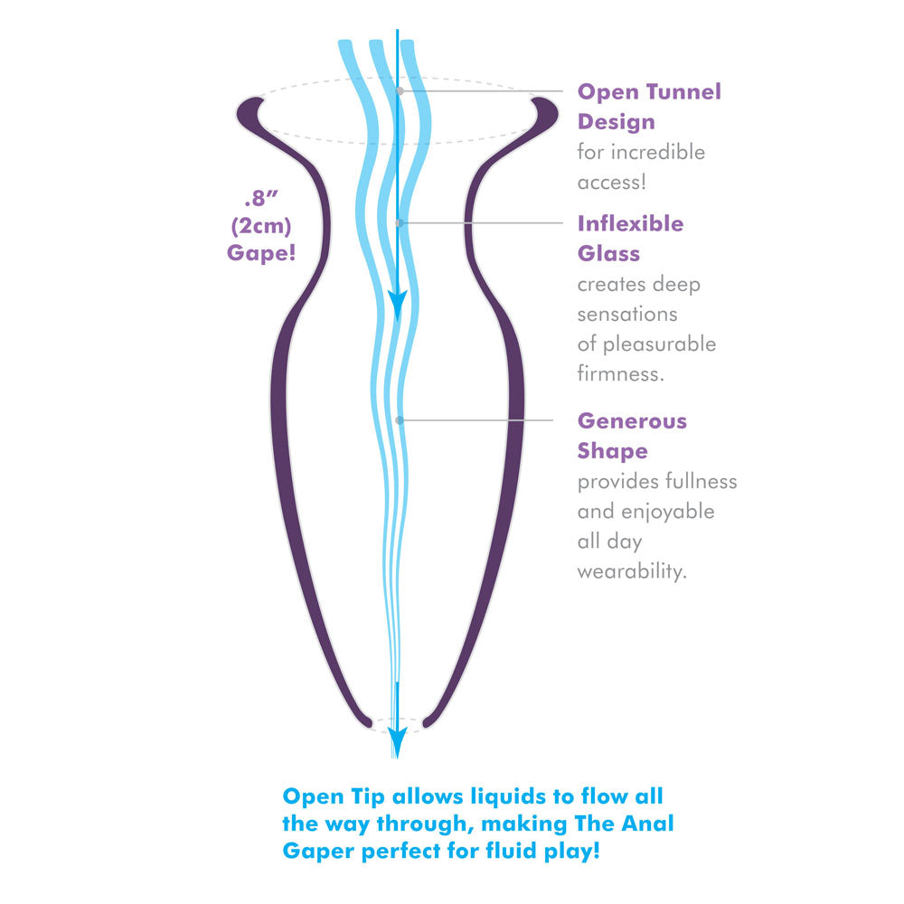 Vibrators, Sex Toy Kits and Sex Toys at Cloud9Adults - Anal Fantasy Beginners Glass Anal Gaper - Buy Sex Toys Online