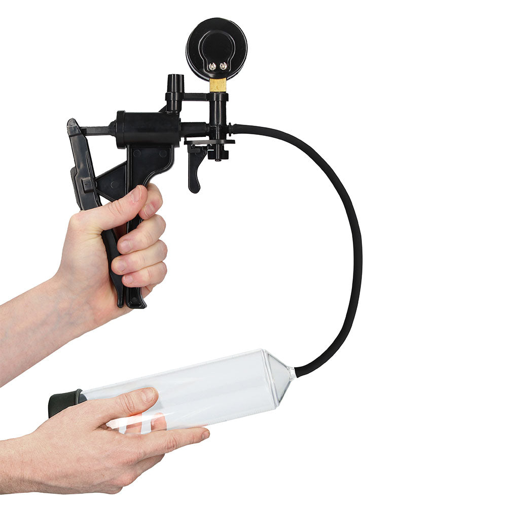 Vibrators, Sex Toy Kits and Sex Toys at Cloud9Adults - Elite Beginner Pump With PSI Gauge - Buy Sex Toys Online