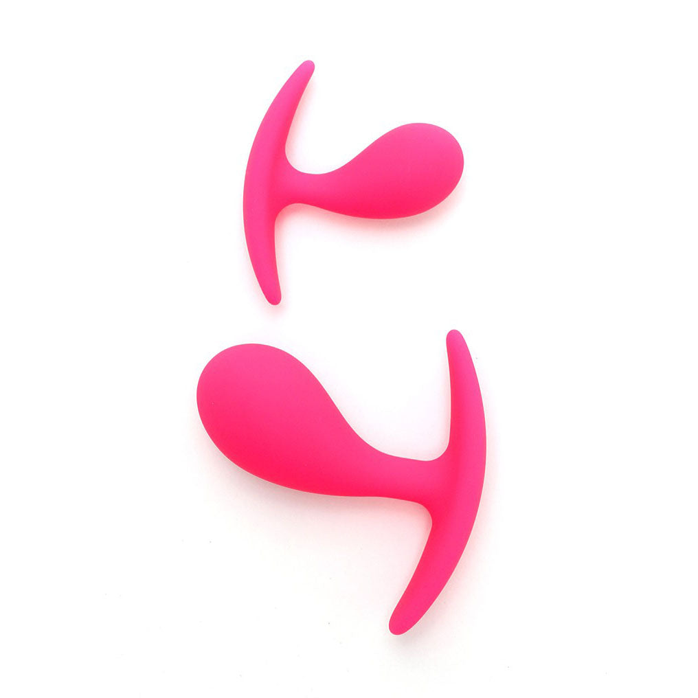 Vibrators, Sex Toy Kits and Sex Toys at Cloud9Adults - Copenhagen Pink Duo Anal Plug Set - Buy Sex Toys Online
