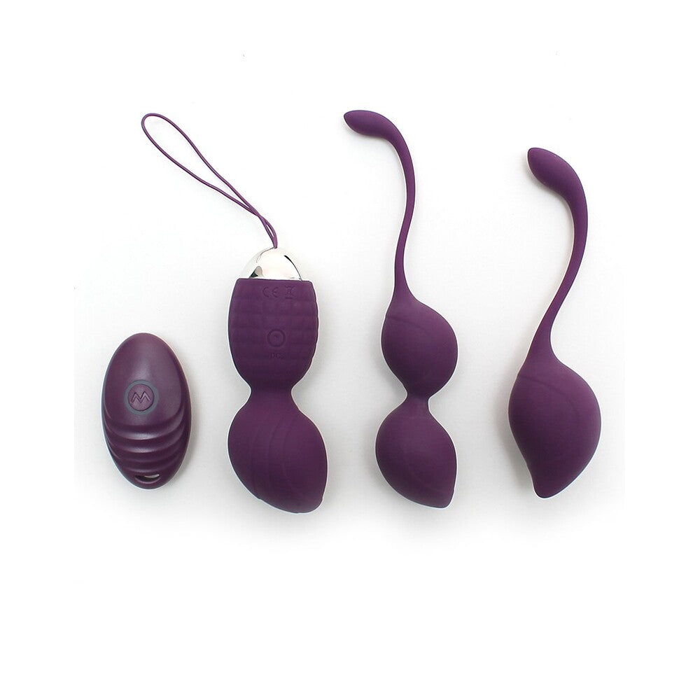 Vibrators, Sex Toy Kits and Sex Toys at Cloud9Adults - Rimini Vibrating Kegel Ball Set With Remote Control - Buy Sex Toys Online
