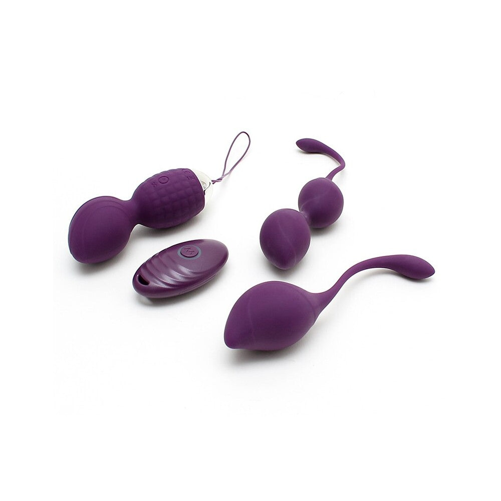 Vibrators, Sex Toy Kits and Sex Toys at Cloud9Adults - Rimini Vibrating Kegel Ball Set With Remote Control - Buy Sex Toys Online
