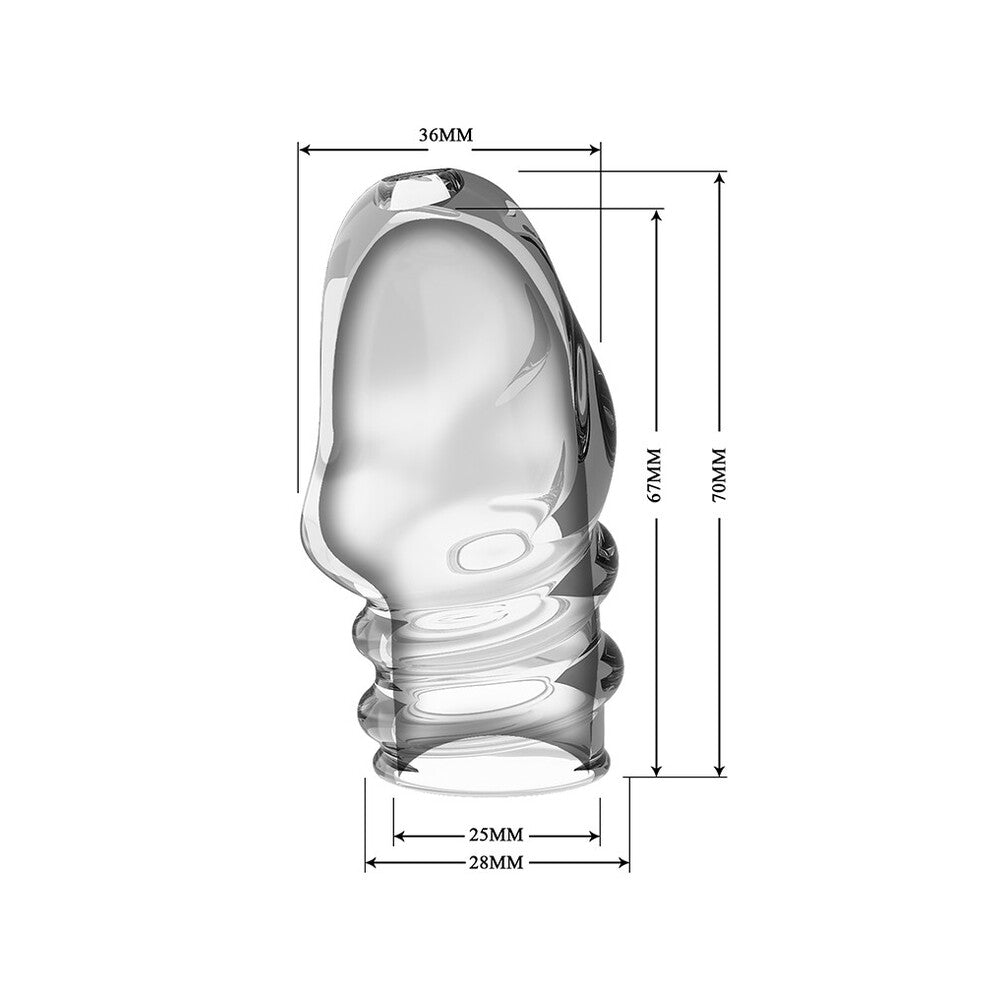 Vibrators, Sex Toy Kits and Sex Toys at Cloud9Adults - Jeremy Penis Sleeve Clear - Buy Sex Toys Online