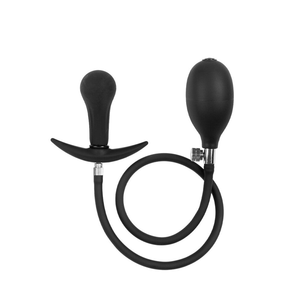 Vibrators, Sex Toy Kits and Sex Toys at Cloud9Adults - Rimba Latex Play Inflatable Anal Plug - Buy Sex Toys Online