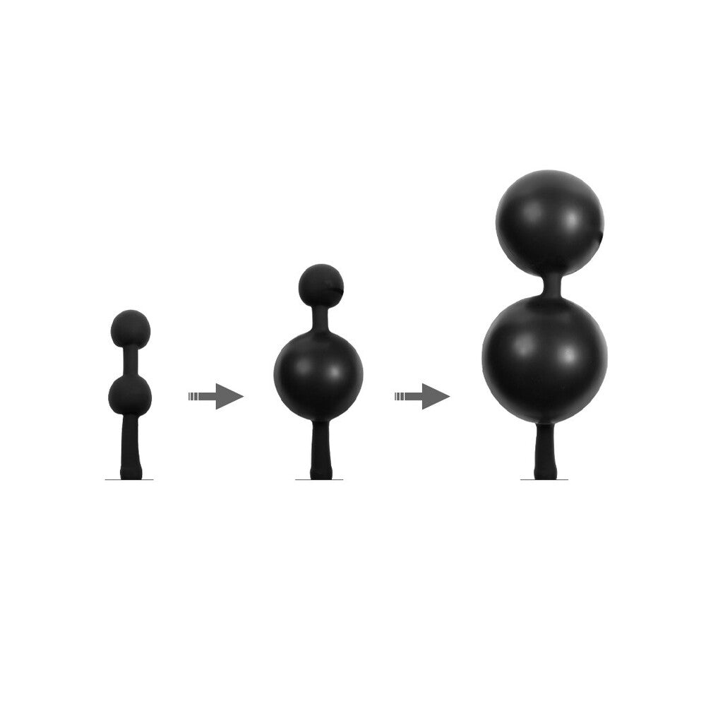 Vibrators, Sex Toy Kits and Sex Toys at Cloud9Adults - Rimba Latex Play Inflatable Double Ballon - Buy Sex Toys Online