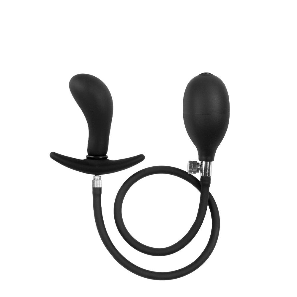 Vibrators, Sex Toy Kits and Sex Toys at Cloud9Adults - Rimba Latex Play Inflatable Anal Plug - Buy Sex Toys Online