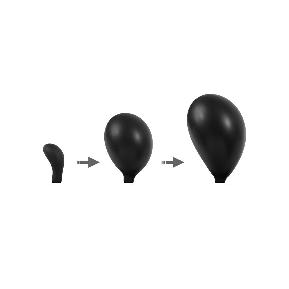 Vibrators, Sex Toy Kits and Sex Toys at Cloud9Adults - Rimba Latex Play Inflatable Anal Plug - Buy Sex Toys Online