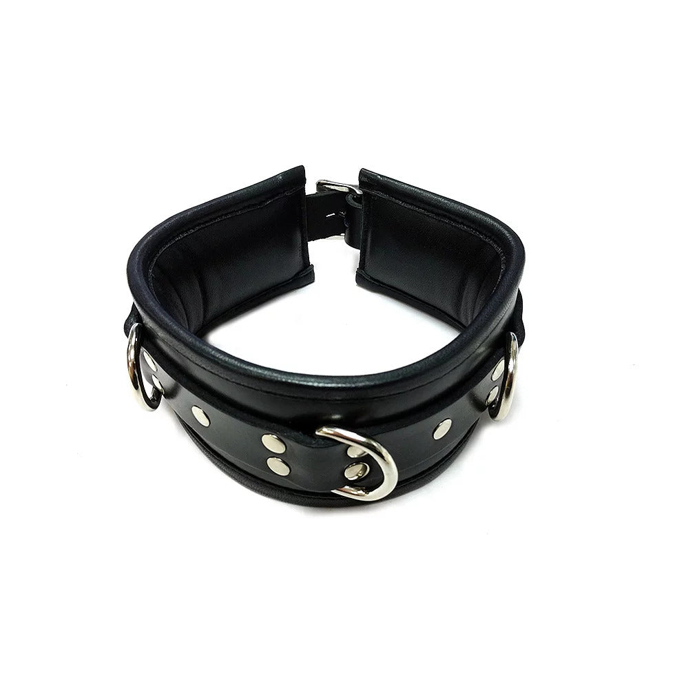 Vibrators, Sex Toy Kits and Sex Toys at Cloud9Adults - Rouge Garments Black Padded Collar - Buy Sex Toys Online