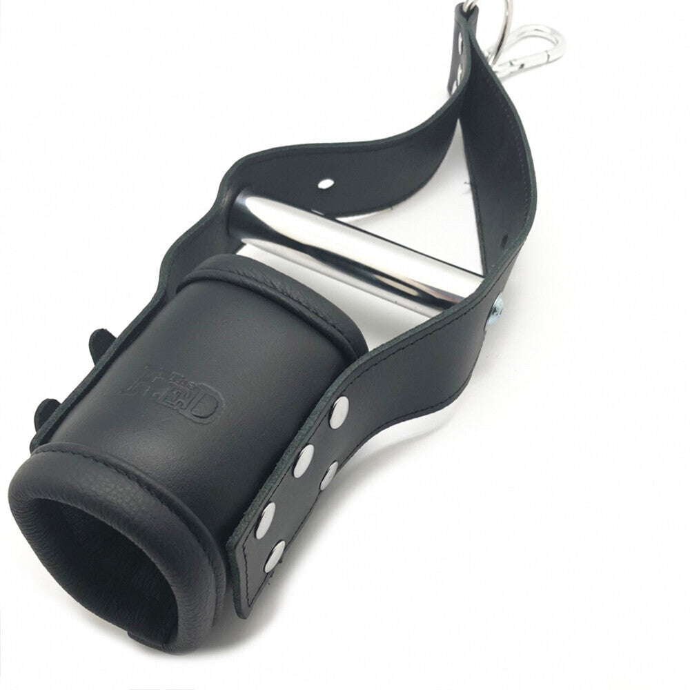 Vibrators, Sex Toy Kits and Sex Toys at Cloud9Adults - Deluxe Leather Suspension Handcuffs - Buy Sex Toys Online