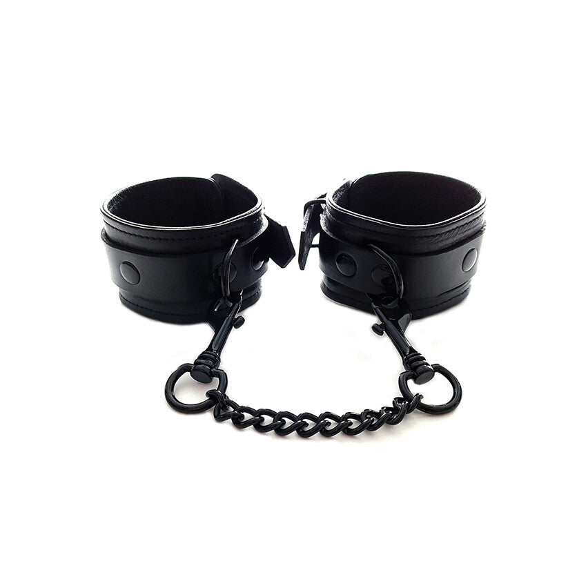 Vibrators, Sex Toy Kits and Sex Toys at Cloud9Adults - Rouge Garments Plain Black Ankles Cuffs - Buy Sex Toys Online