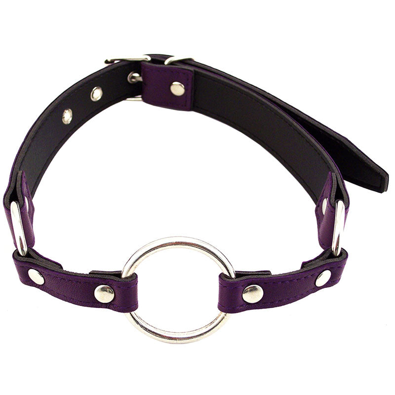Vibrators, Sex Toy Kits and Sex Toys at Cloud9Adults - Rouge Garments O Ring Gag Purple - Buy Sex Toys Online