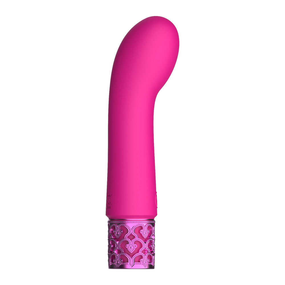 Vibrators, Sex Toy Kits and Sex Toys at Cloud9Adults - Royal Gems Bijou Rechargeable Silicone Bullet Pink - Buy Sex Toys Online