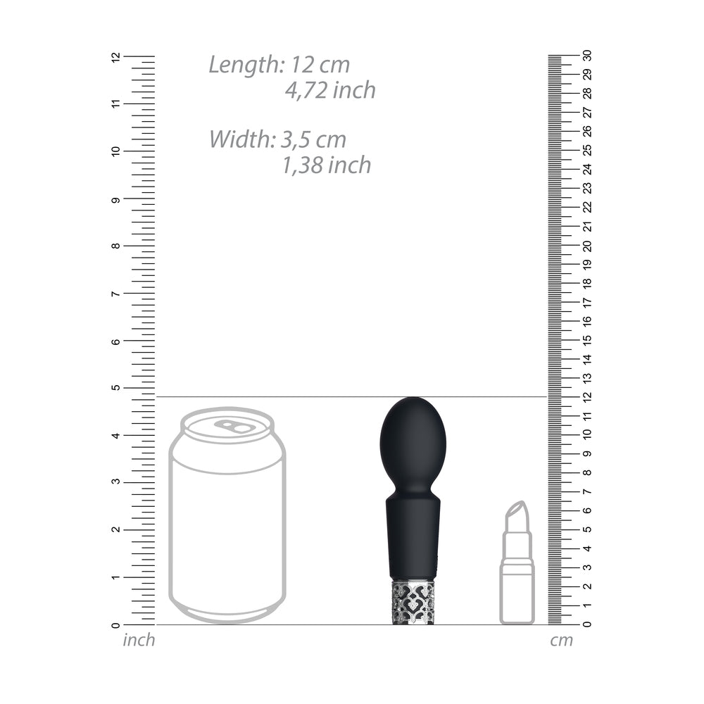 Vibrators, Sex Toy Kits and Sex Toys at Cloud9Adults - Royal Gems Brilliant Rechargeable Bullet Black - Buy Sex Toys Online